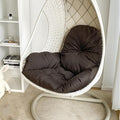 Swing Egg Chair Cushion Thickened Hanging Basket Seat Cushion Washable Hammock by Sothuba