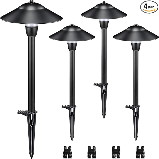 SUNVIE Low Voltage Pathway Lights LED Landscape Lights Low Voltage 3W 12-24V by SUNVIE