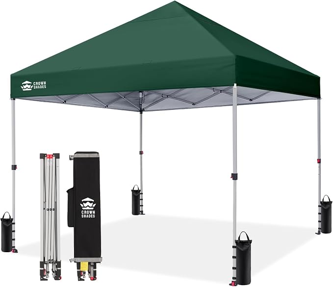 CROWN SHADES 8x8 Pop Up Canopy by CrownShades