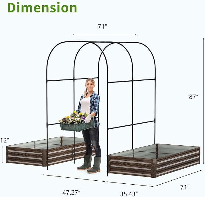 DoCred 3 in 1 Raised Garden Bed - Image 8