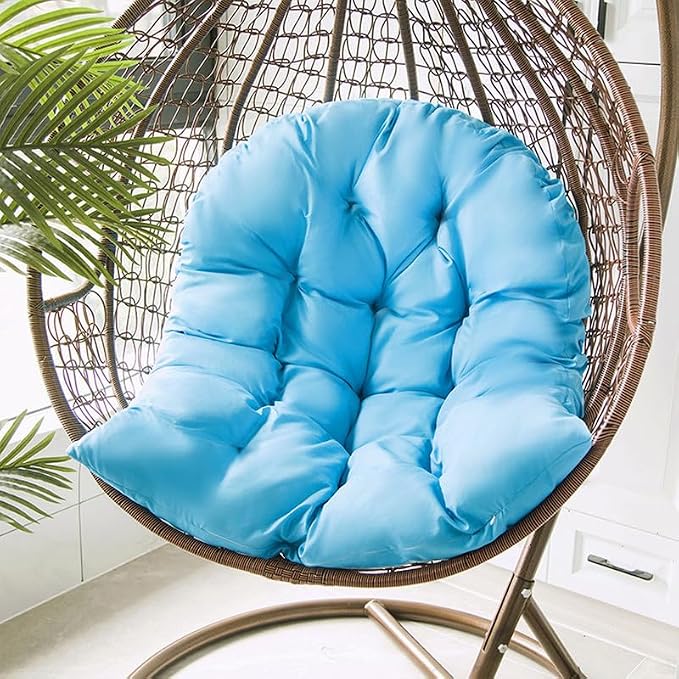 Hammock Swing Chair Cushion, Hanging Basket Seat Pillow, Soft Hanging Egg Chair - Image 7