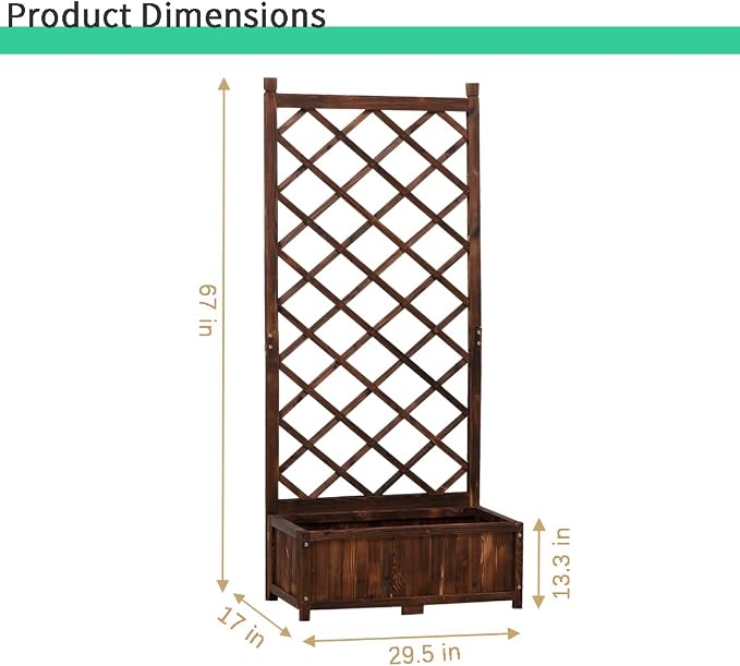 Anraja Raised Garden Bed Planter - Image 3
