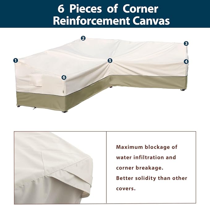 Outdoor Sectional Patio Furniture Covers - Image 4