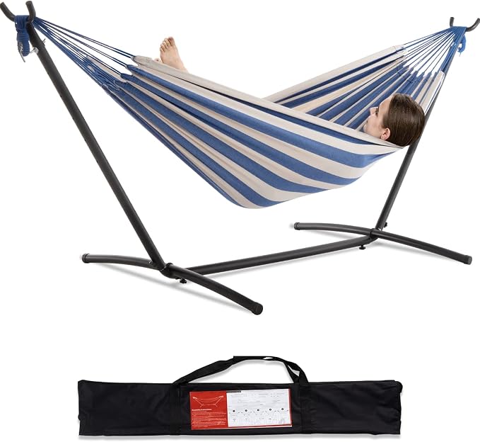 PNAEUT Double Hammocks with Stand by PNAEUT