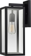 Globe Electric 44176 1-Light Outdoor/Indoor Wall Sconce, Matte Black Finish by GlobeElectric