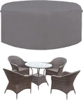 Easy-Going 600D Heavy Duty Round Patio Furniture Cover, Outdoor Table and Chair by Easy-Going