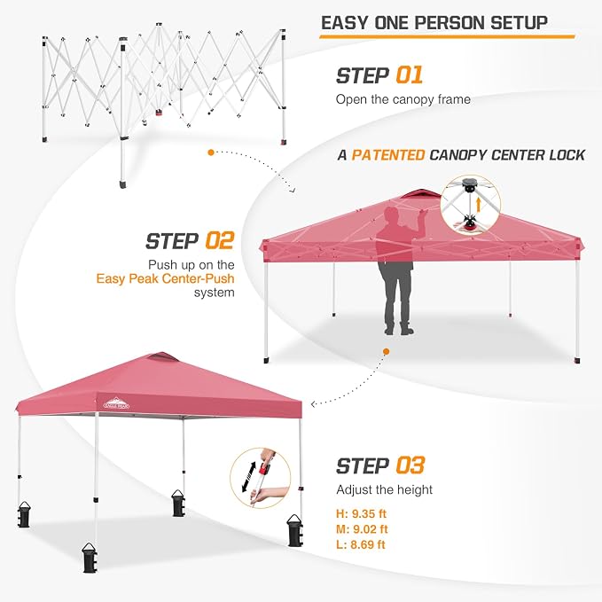 EAGLE PEAK Pop Up Canopy Tent - Image 6
