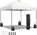 VIVOHOME 8x8ft Pop Up Canopy Tent One Push Setup Outdoor Portable Shelter Tent by VIVOHOME