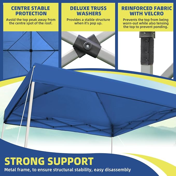 10x10 Instant Pop Up Canopy Tent - Image 3
