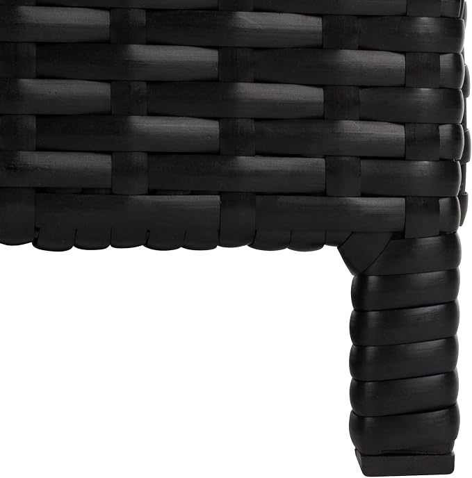 Safavieh PAT7500A Outdoor Collection Cadeo Black and White Cushion Daybed - Image 7