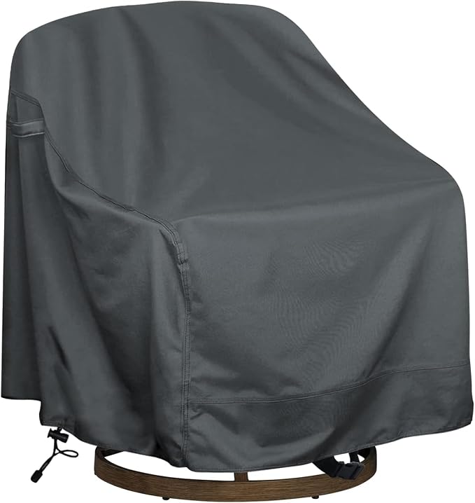 Outdoor Swivel Lounge Chair Cover, Waterproof Heavy Duty Outdoor Chair Covers by HI%C2%B7%C2%B7%C2%B7YOURCOVER