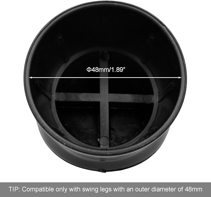1.89"/48mm Porch Swing Replacement Angled Feet - Image 3