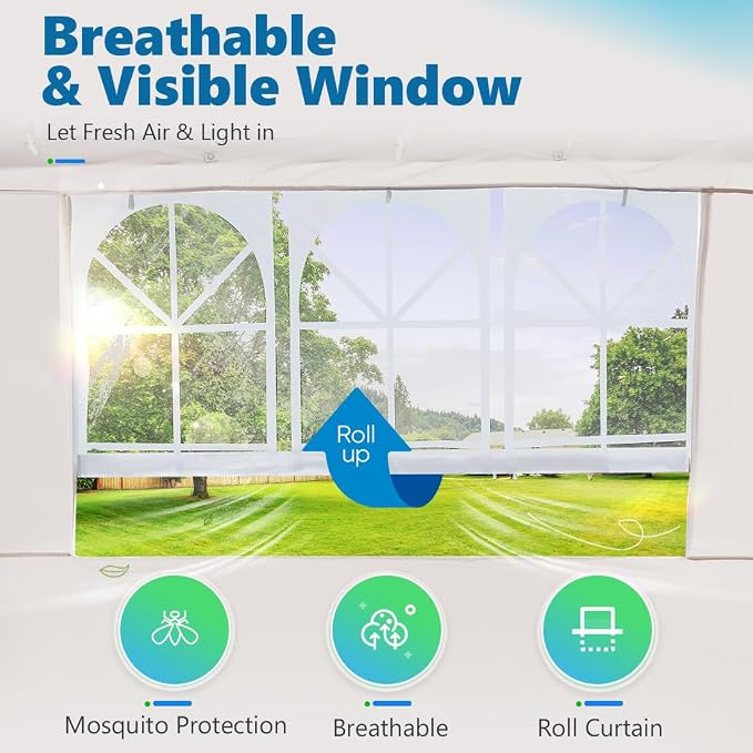 Quictent Easy Pop up Canopy Tent 10'x10' - Image 3