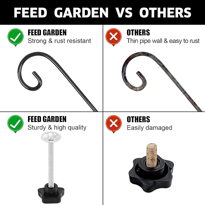 FEED GARDEN 31 Inch Heavy Duty Deck Hook - Image 6