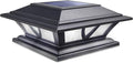 SIEDiNLAR Solar Post Lights Outdoor 2 Modes LED Deck Fence Cap Light by Siedinlar