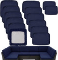 Sqodok Outdoor Cushion Covers 14Pcs Patio Cushion Slipcovers, Replacement by Sqodok