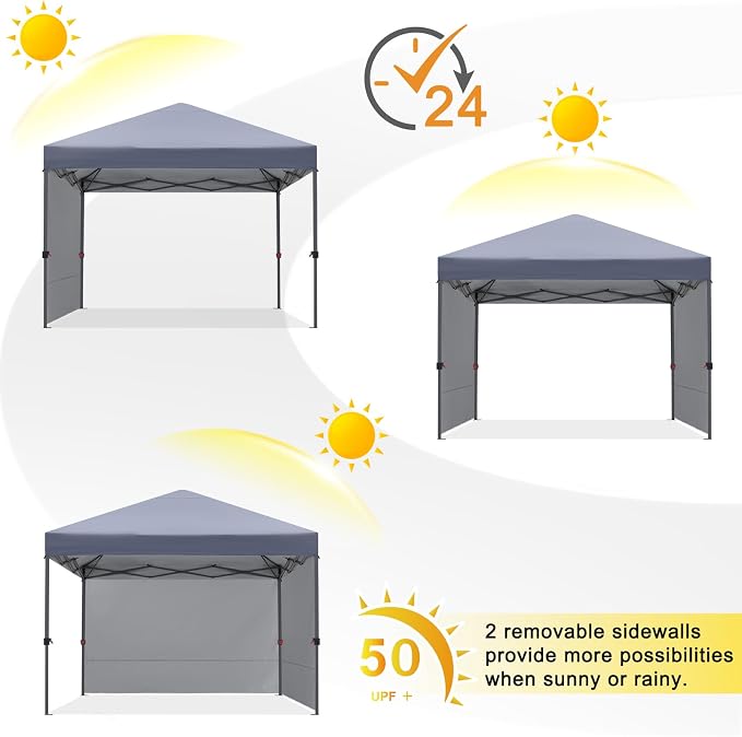 COOSHADE Pop Up Canopy Tent 10x10 - Image 4
