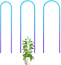 3 Pack U-Shaped Colorful Acrylic Plant Trellis by Unknown