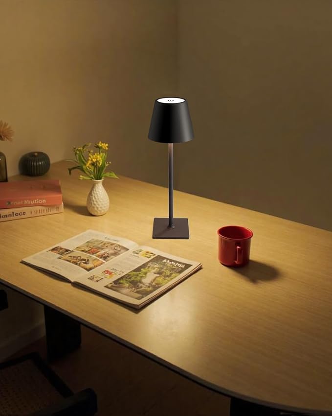 KDG 2 Pack Cordless Table Lamp, Portable LED Desk Lamps, 5000mAh Battery - Image 9
