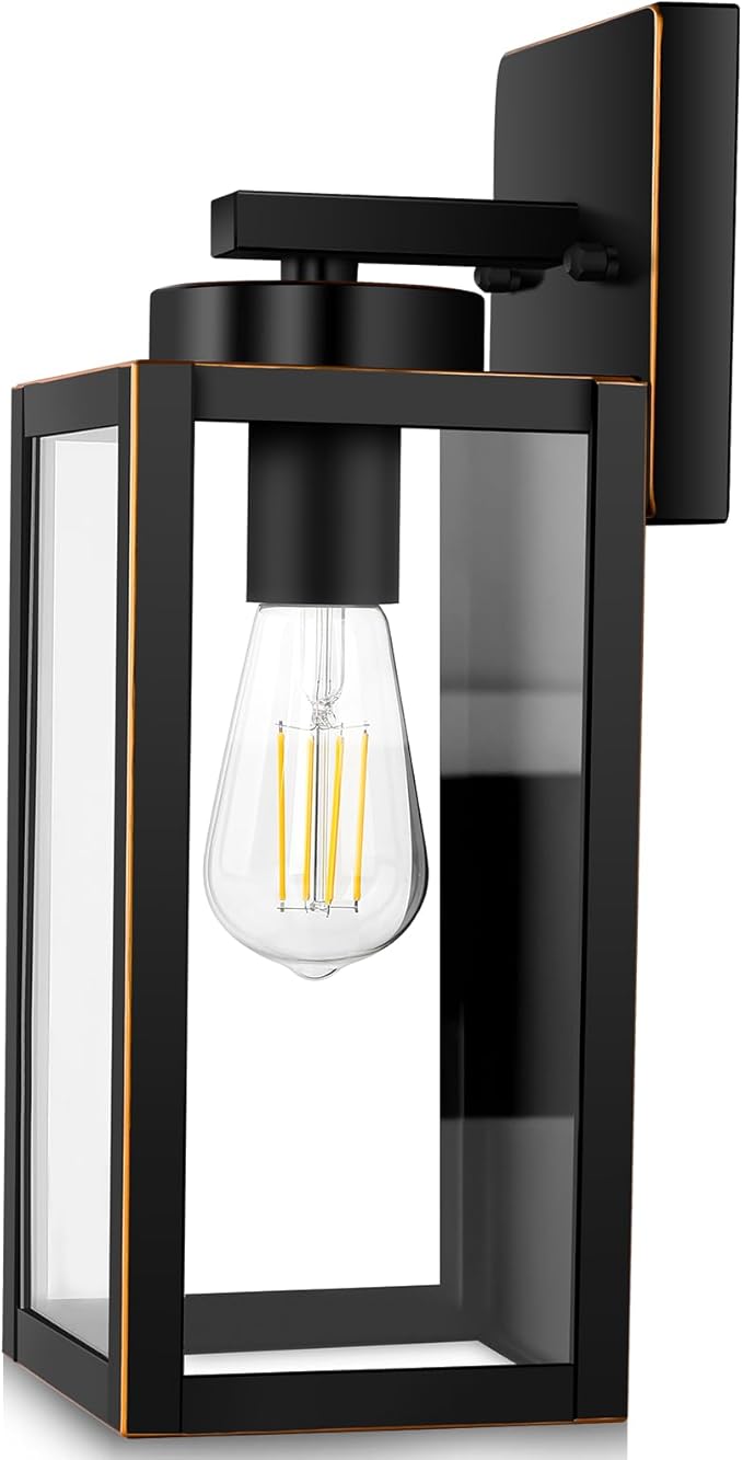 BesLowe Outdoor Wall Light Fixtures, Exterior Waterproof Wall Lanterns by BringYouBrightFuture