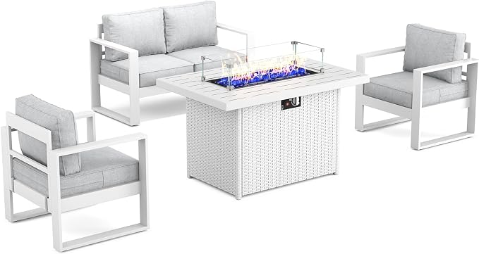 Outdoor Aluminum Furniture Set - Image 2