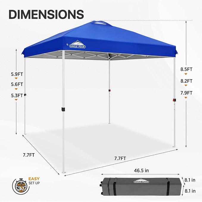 EAGLE PEAK Pop Up Canopy Tent - Image 4