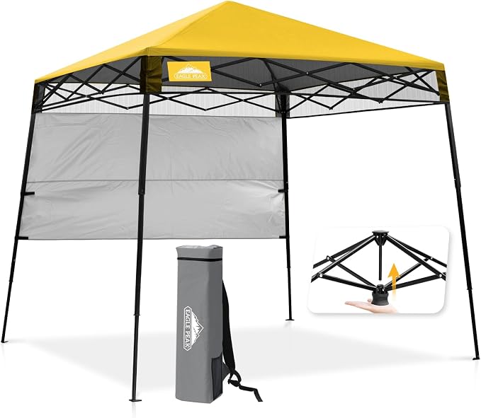 EAGLE PEAK 8x8 Pop Up Canopy Tent by EAGLEPEAK