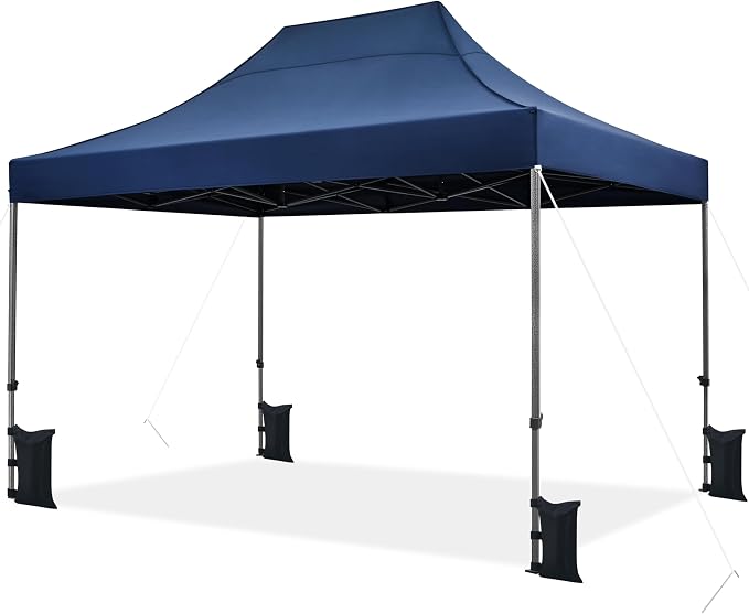 Yaheetech Heavy Duty Pop Up Canopy Tent, 10x15 Commercial Instant Shelter Tent by Yaheetech