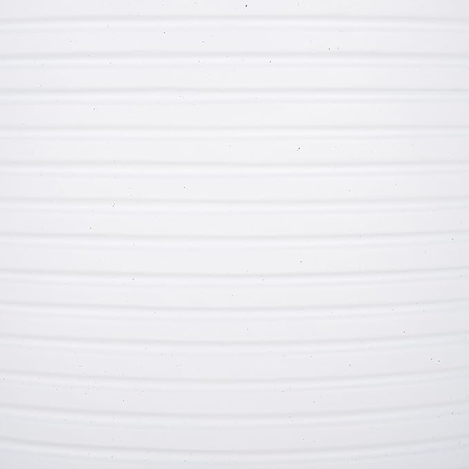 SAFAVIEH Outdoor Collection Nardo White Cement Ficonstone Planter Pot - Image 5