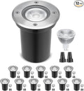 Gardencoin Low Voltage Landscape LED Well Lights, 12V in Ground Lights Outdoor by Gardencoin