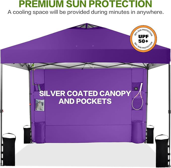 10'x10' Pop Up Canopy Tent - Image 3