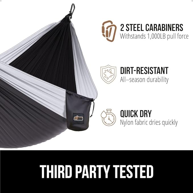 GORILLA GRIP Durable Camping Hammock - Image 5