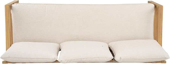 Christopher Knight Home Kaylle Outdoor 3 Seater Sofa - Image 5