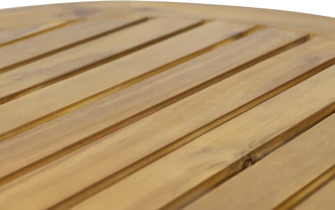 Solano Outdoor Circular Coffee Table - Image 4