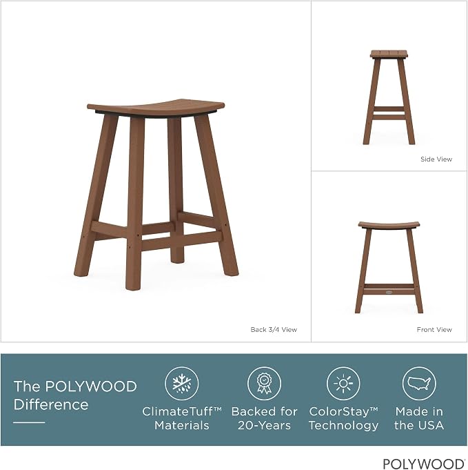 POLYWOOD Outdoor Bar Stools - Image 3