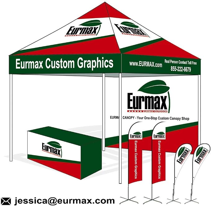 Eurmax USA 10'x10' Pop-up Canopy Tent Commercial Instant Canopies - Image 7