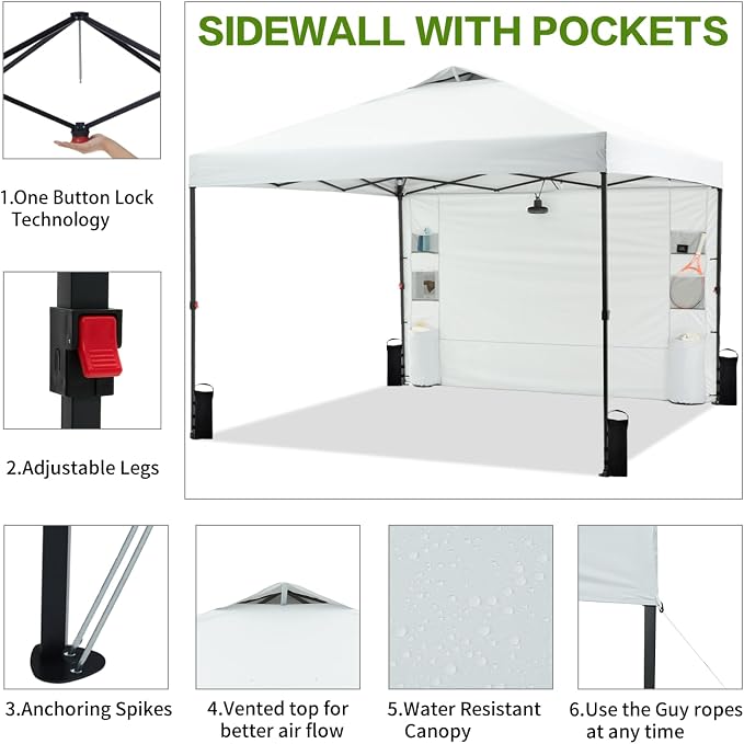 12'x12' Pop Up Canopy Tent - Image 2