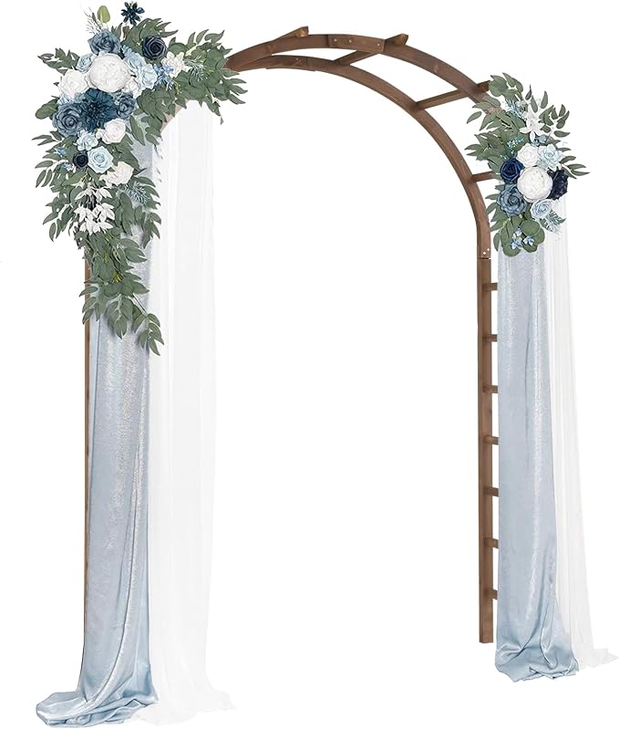 Outdoor Wooden Arbor Trellis, Wooden Garden Arbor Arch, Wedding Arches by Unknown