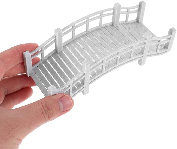 Dollhouse Miniature Bridge Vintage Arch Bridge - Image 9