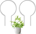 2 Pack Round Plant Trellis for Potted Plants Indoor Outdoor, Acrylic Small by Unknown