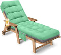 Outdoor Lounge Chair Cushion, Waterproof Replacement Chaise Lounge Cushions by Tycdiose