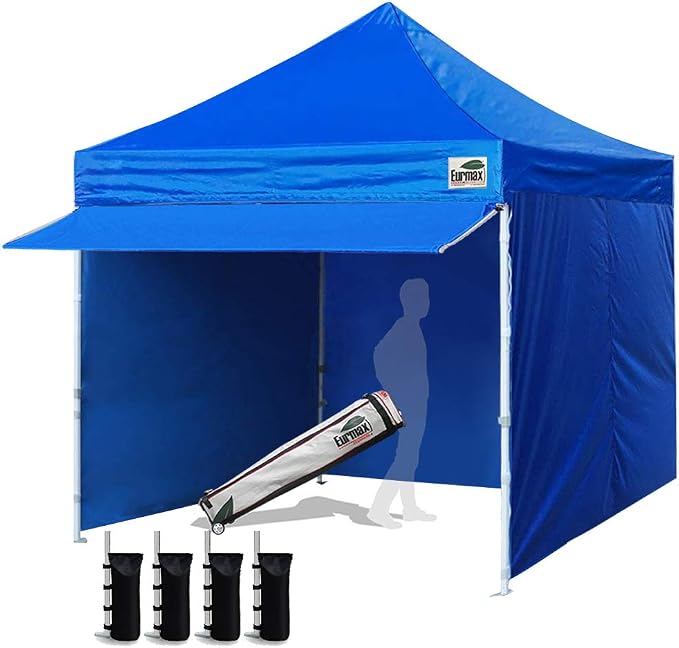 Eurmax USA 10 x 10 Pop up Canopy Commercial Tent Outdoor Party Canopies by Eurmax