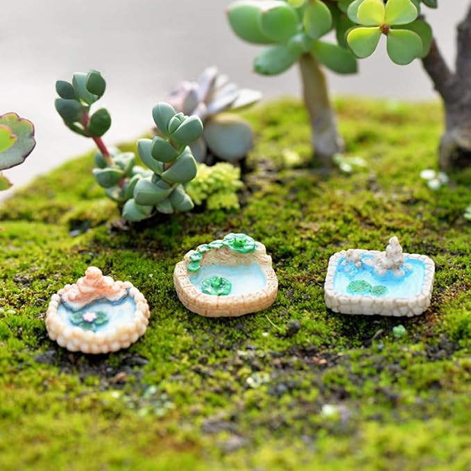 Purple Star Fairy Garden Pond 15 Pack Mini Pond - Image 4