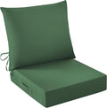Outdoor Seat Cushion Set, Waterproof & Fade Resistant Patio Chair Cushions by IASEAHK