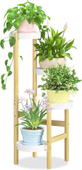 iDavosic.ly 4 Tier Bamboo Plant Stand Indoor Outdoor by iDavosicly