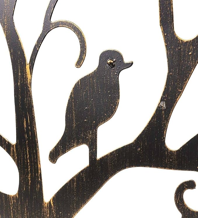 Plow & Hearth Metal Tree of Life Arched Garden Arbor - Image 4