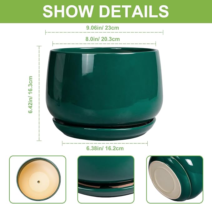 G EPGardening Ceramic Pots for Plants - Image 3