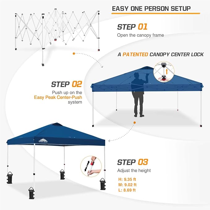 EAGLE PEAK Pop Up Canopy Tent - Image 6