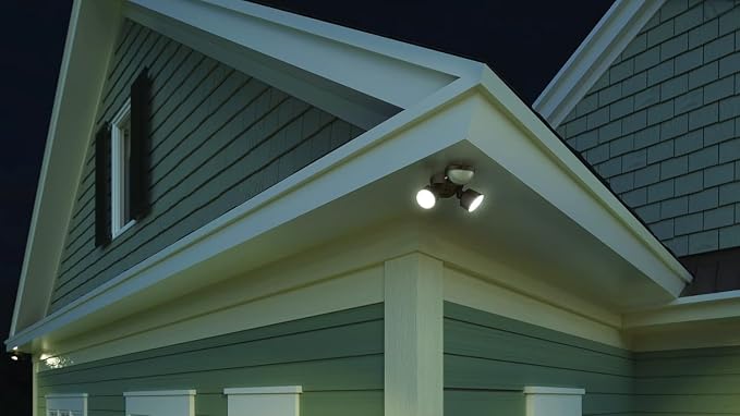 Lithonia Lighting HomeGuard 2-Light LED Outdoor Flood Lights, Motion Sensor - Image 9