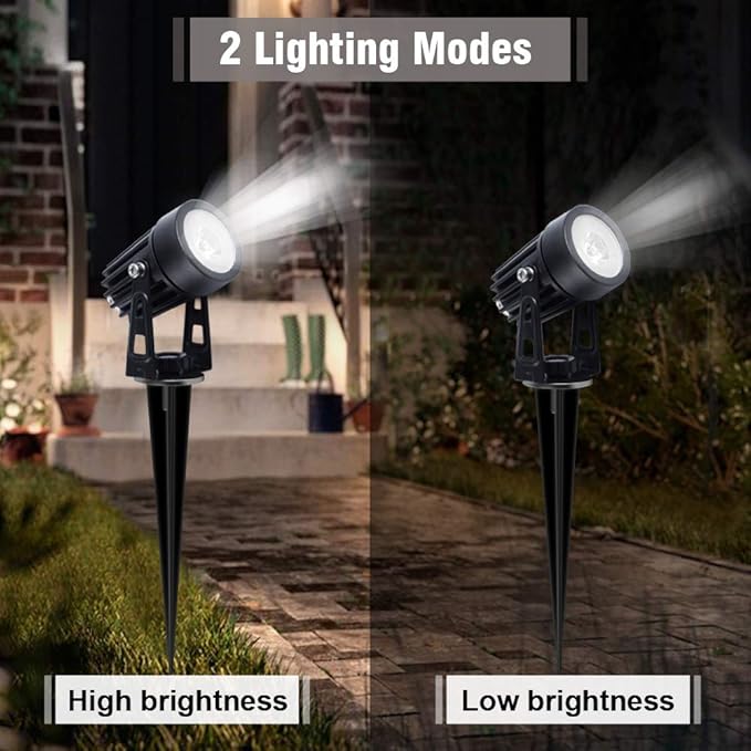 APONUO Metal Solar Spot Lights Outdoor - Image 3